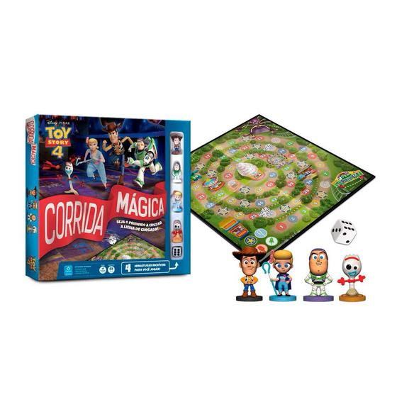 Jogo de Tabuleiro - Corrida Mágica - Toy Story 4 - Disney - Copag Menor preço em Jogo de Tabuleiro - Corrida Mágica - Toy Story 4 - Disney - Copag