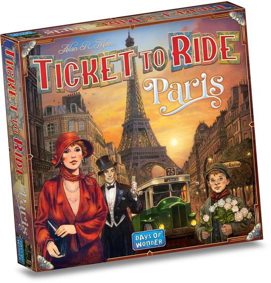 Imagem de Jogo de tabuleiro Days of Wonder Ticket to Ride Paris Kids 8+ 