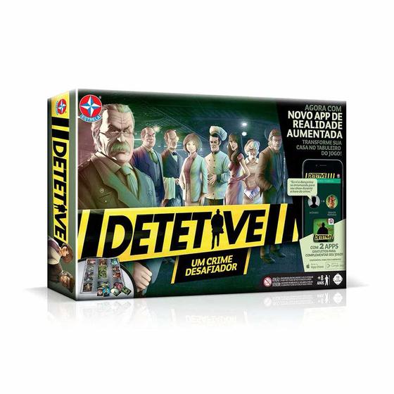 Jogo de Tabuleiro - Detetive com Aplicativo - Estrela Menor preço em Jogo de Tabuleiro - Detetive com Aplicativo - Estrela