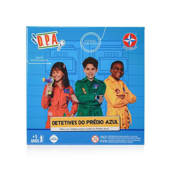 Jogo de Tabuleiro - Detetives do Prédio Azul - DPA - Estrela - Jogos de ...