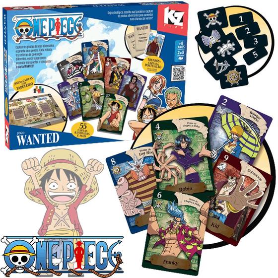 Imagem de Jogo de Tabuleiro e Cartas One Piece Wanted Procurados