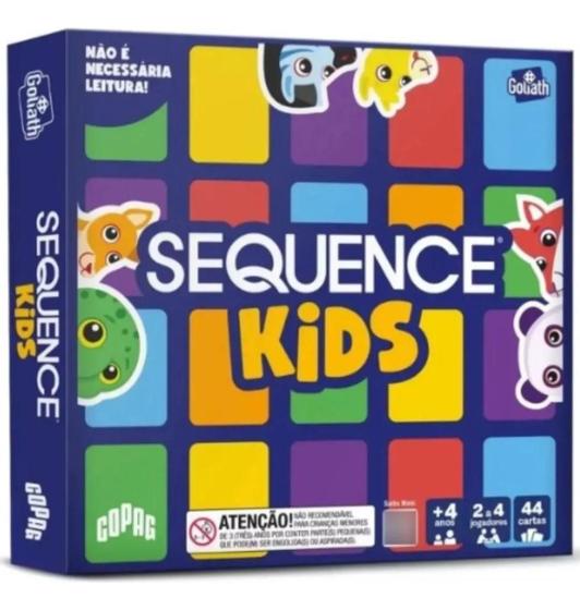 Imagem de Jogo De Tabuleiro E Cartas Sequence Kids Copag