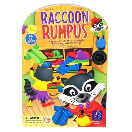 Imagem de Jogo de tabuleiro Educational Insights Raccoon Rumpus Kids 3-5 Anos