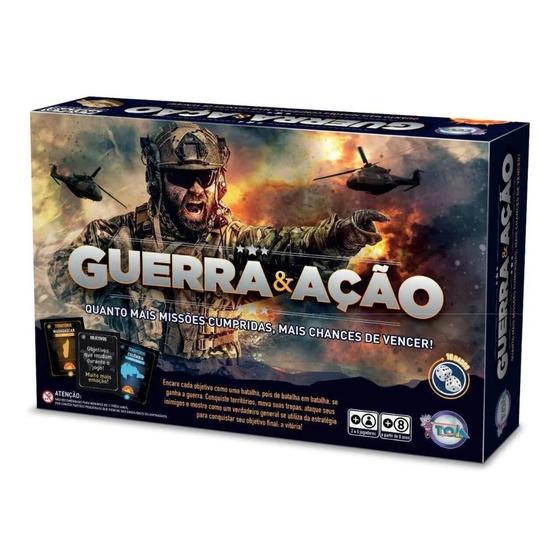 Imagem de Jogo De Tabuleiro Guerra e Ação - Toia