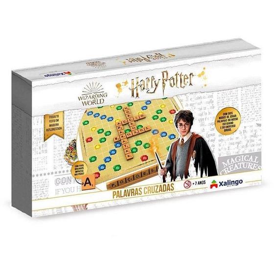 Imagem de Jogo De Tabuleiro Harry Potter Palavras Cruzadas