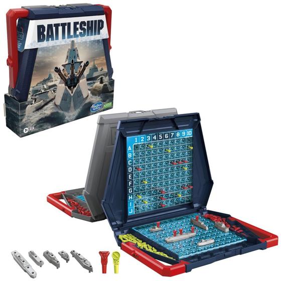 Imagem de Jogo de tabuleiro Hasbro Gaming Battleship Classic Kids 7+ Years