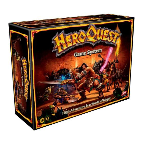 Imagem de Jogo de Tabuleiro HeroQuest - Edição Hasbro Gaming Avalon Hill (14+)