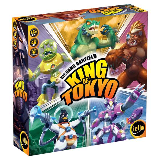 Imagem de Jogo de tabuleiro IELLO King of Tokyo New Edition com Space Penguin