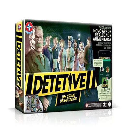 Jogo de Tabuleiro Investigação Detetive Estrela 8+ - Jogos de Tabuleiro ...