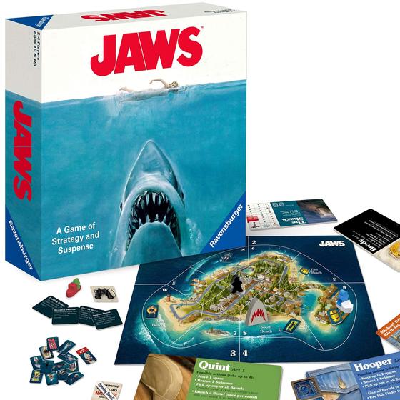 Imagem de Jogo de Tabuleiro Jaws: Estratégia e Suspense