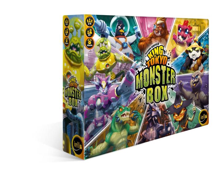 Imagem de Jogo de Tabuleiro King of Tokyo Monster Box (Iello) - 2 a 6 Jogadores (8+)