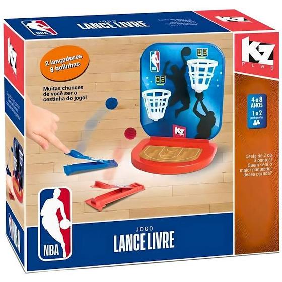 Imagem de Jogo De Tabuleiro Lance Livre Nba 1256 Elka