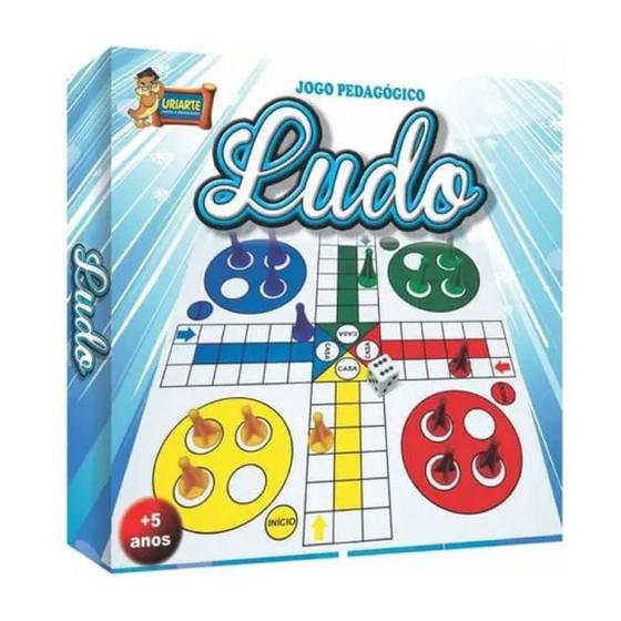 Imagem de Jogo de Tabuleiro Ludo Clássico