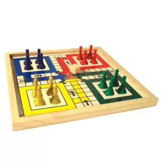 Jogo de Tabuleiro Ludo: O jogo que une gerações! Menor preço em Jogo de Tabuleiro Ludo: O jogo que une gerações!