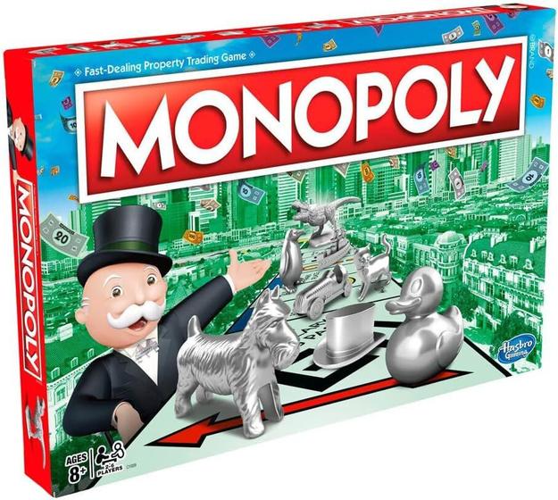 Imagem de Jogo De Tabuleiro Monopoly Clássico - Hasbro C1009