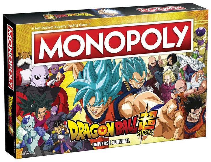 Imagem de Jogo de Tabuleiro Monopoly Dragon Ball Super Recruit Legendary Warriors