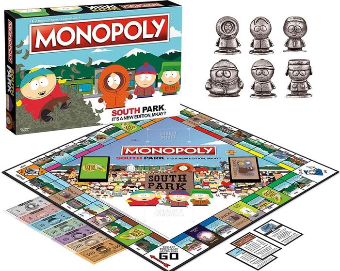 Imagem de Jogo de Tabuleiro Monopoly South Park Comedy Central 2-6 jogadores