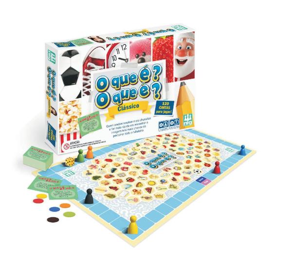 Imagem de Jogo De Tabuleiro O Que É O Que É - Nig Brinquedos