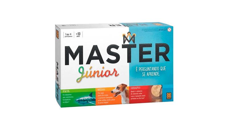 Imagem de Jogo de Tabuleiro Perguntas e Respostas Master Junior - Grow