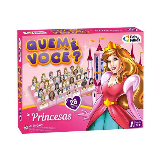 Imagem de Jogo de Tabuleiro Quem é Você Princesas - 2822 - Pais & Filhos