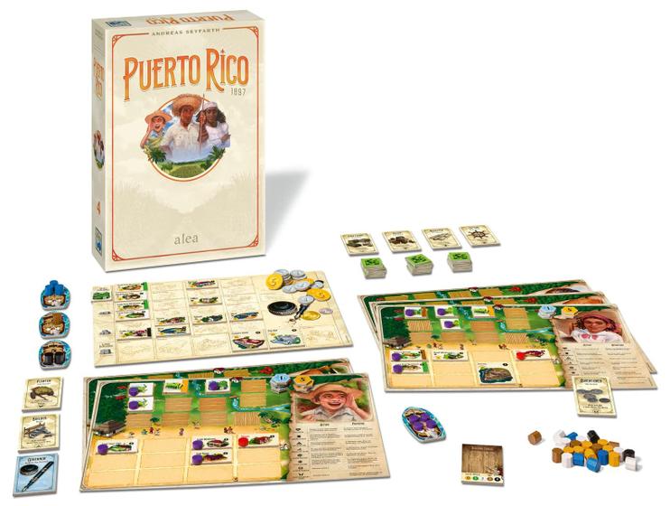 Jogo de Tabuleiro Ravensburger Puerto Rico 1897 - Para Crianças e ...