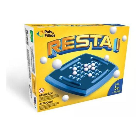 Imagem de Jogo De Tabuleiro Resta 1 Raciocínio Pais E Filhos