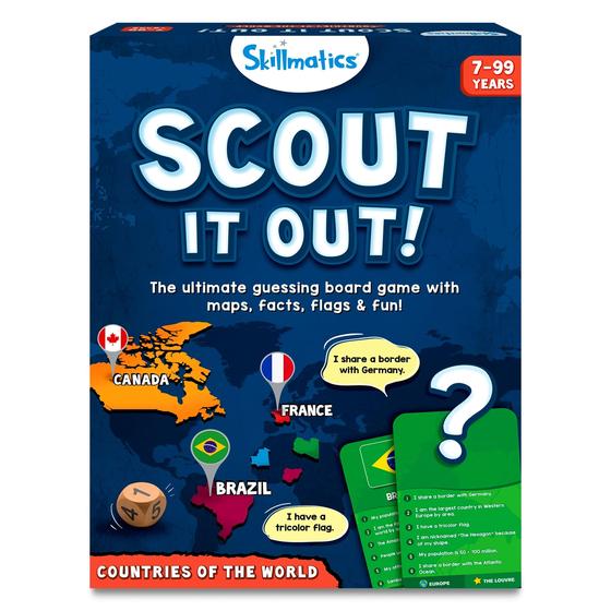 Imagem de Jogo de tabuleiro Skillmatics Scout It Out Guessing Trivia há mais de 7 anos