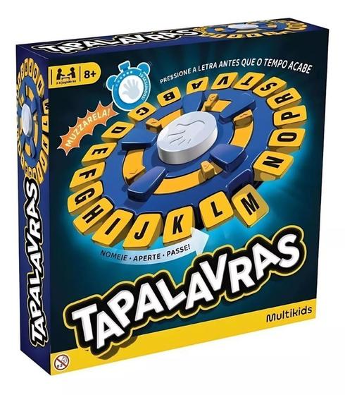 Imagem de Jogo De Tabuleiro Tapalavras Que Trava Letras Multikids 