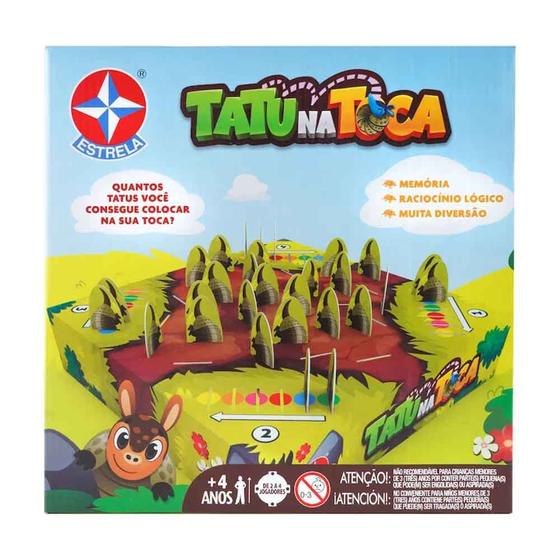 Imagem de Jogo de Tabuleiro - Tatu na Toca - Estrela