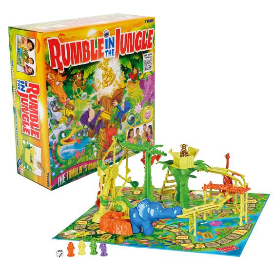 Imagem de Jogo de Tabuleiro TOMY Rumble in The Jungle Marble Run Kids 5+