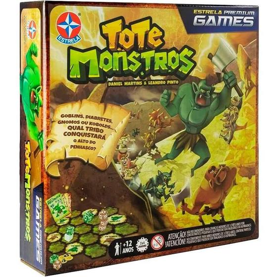 Imagem de Jogo de Tabuleiro Tote Monstros