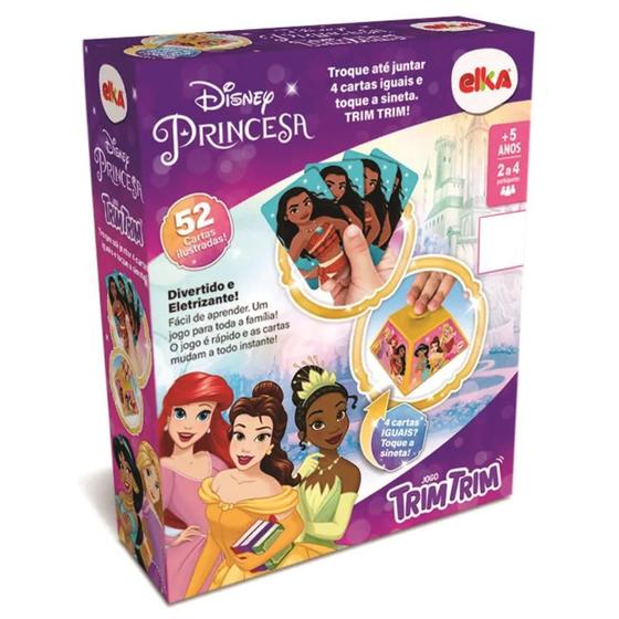 Imagem de Jogo de Tabuleiro Trim Trim Disney Princesa Elka