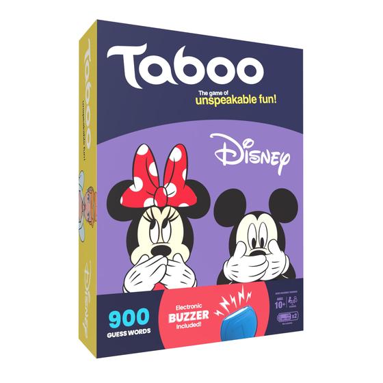 Imagem de Jogo de tabuleiro USAOPOLY Taboo Disney Edition  2 jogadores ou mais de 10 anos