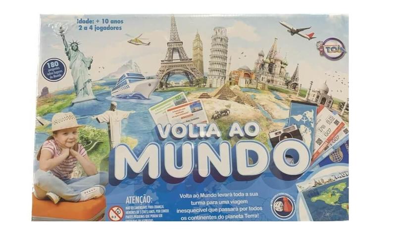 Imagem de Jogo De Tabuleiro Volta Ao Mundo