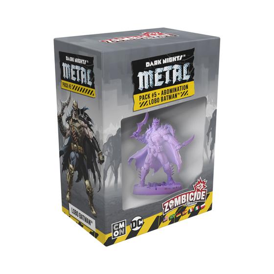 Imagem de Jogo de tabuleiro Zombicide Dark Night Metal Pack 5 Batman CMON