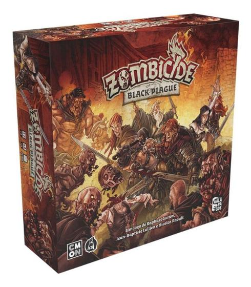 Imagem de Jogo De Tabuleiro Zumbis Cooperativo Zombicide Black Plague