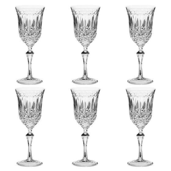 Imagem de Jogo de taças água em cristal Strauss 460ml 6 peças
