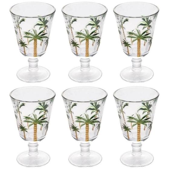 Imagem de Jogo de Taças Palm Hand Painting em Cristal 6 Pcs 240ml Lyor - COLISEU PRESENT