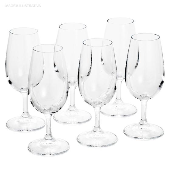 Imagem de Jogo de Taças para Degustação Cristal Ecológico Bohemia 210 ml com 6 Peças
