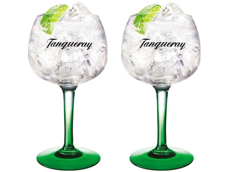 Imagem de Jogo de Taças para Gin Vidro 600ml 2 Peças - Globimport Diageo Tanqueray