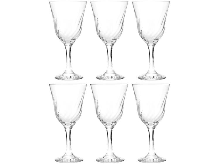 Jogo de Taças para Vinho Vidro 6 Peças 250ml Menor preço em Jogo de Taças para Vinho Vidro 6 Peças 250ml