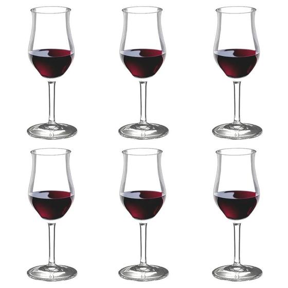 Imagem de Jogo de taças vinho em cristal Strauss Porto 180ml 6 peças