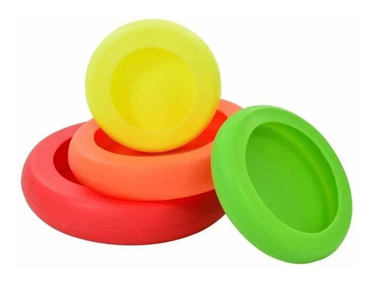 Jogo de Tampas em Silicone Veda Potes e Conserva Alimentos 4 peças Kehome Menor preço em Jogo de Tampas em Silicone Veda Potes e Conserva Alimentos 4 peças Kehome