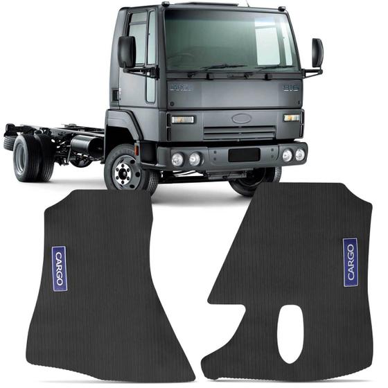 Jogo de Tapete Borracha PVC Caminhão Ford Cargo 816 815 814 1119 1996 a 2017 Preto 2 Peças Menor preço em Jogo de Tapete Borracha PVC Caminhão Ford Cargo 816 815 814 1119 1996 a 2017 Preto 2 Peças