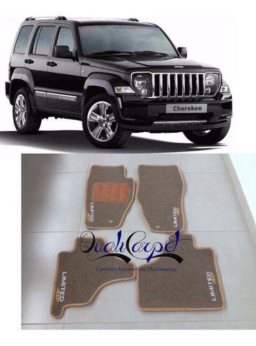 Imagem de Jogo De Tapete/carpete Jeep Cherokee Sport/limited 2008/2012