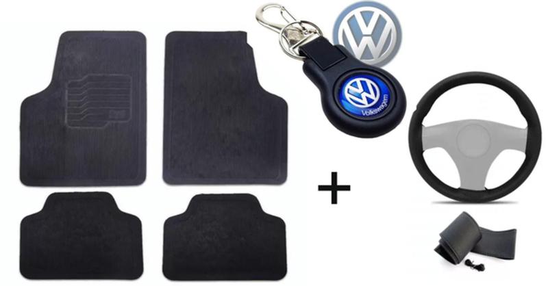 Imagem de Jogo de Tapete de Borracha para Volkswagen Passat R-Line Ano 2016 a 2023 com 4 Peças