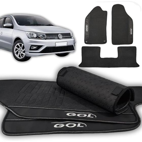 Imagem de Jogo de Tapetes Automotivos Emborrachados Gol G6 2012 2013 2014 2015-03 peças