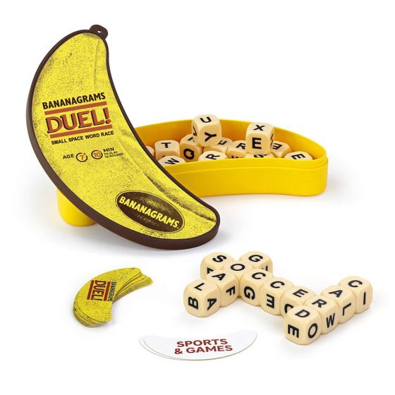 Imagem de Jogo de viagem Bananagrams Duel Ultimate 2 Player com cartas