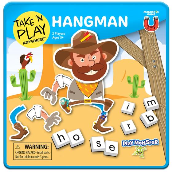 Imagem de Jogo de viagem PlayMonster Take N Play Anywhere Hangman 5+