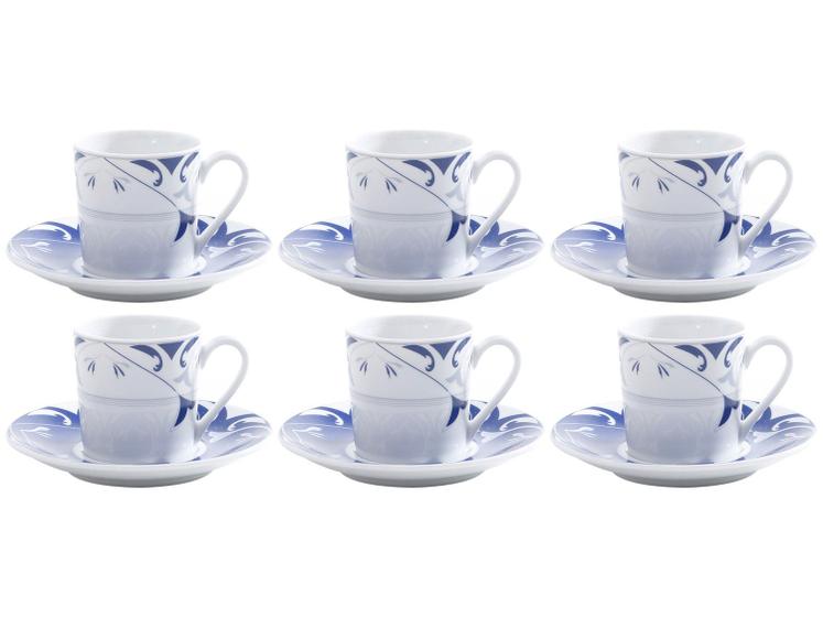 Imagem de Jogo de Xícaras para Café Porcelana 6 Peças